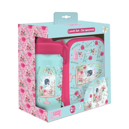 Set de gourde et lunchbox Must Love Whispers