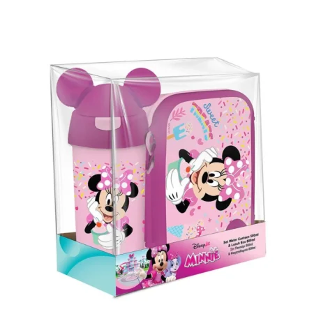 Set de gourde et lunchbox Must Minnie party