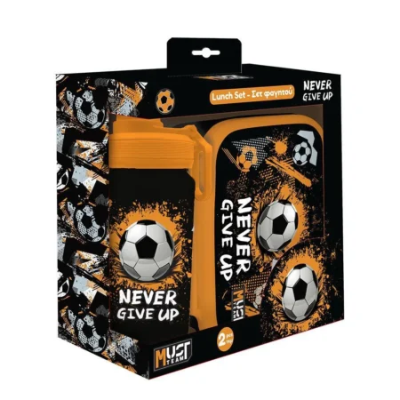 Set de gourde et lunchbox Must Never Give Up