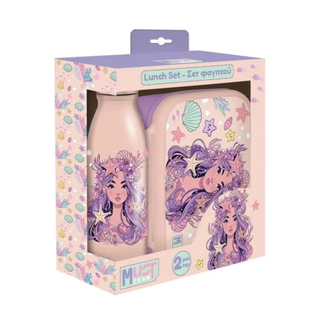 Set de gourde et lunchbox Must STARFISH GIRL