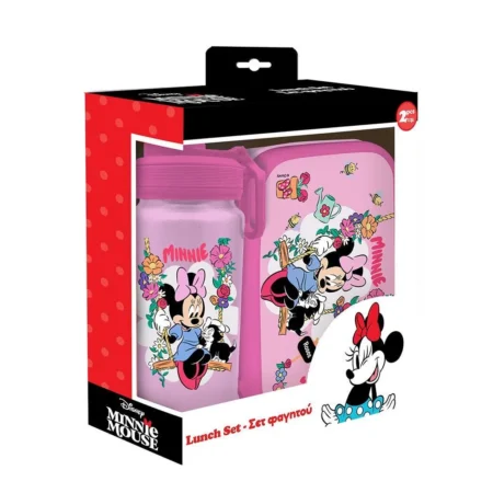 Set de gourde et lunchbox Must flowers MINNIE