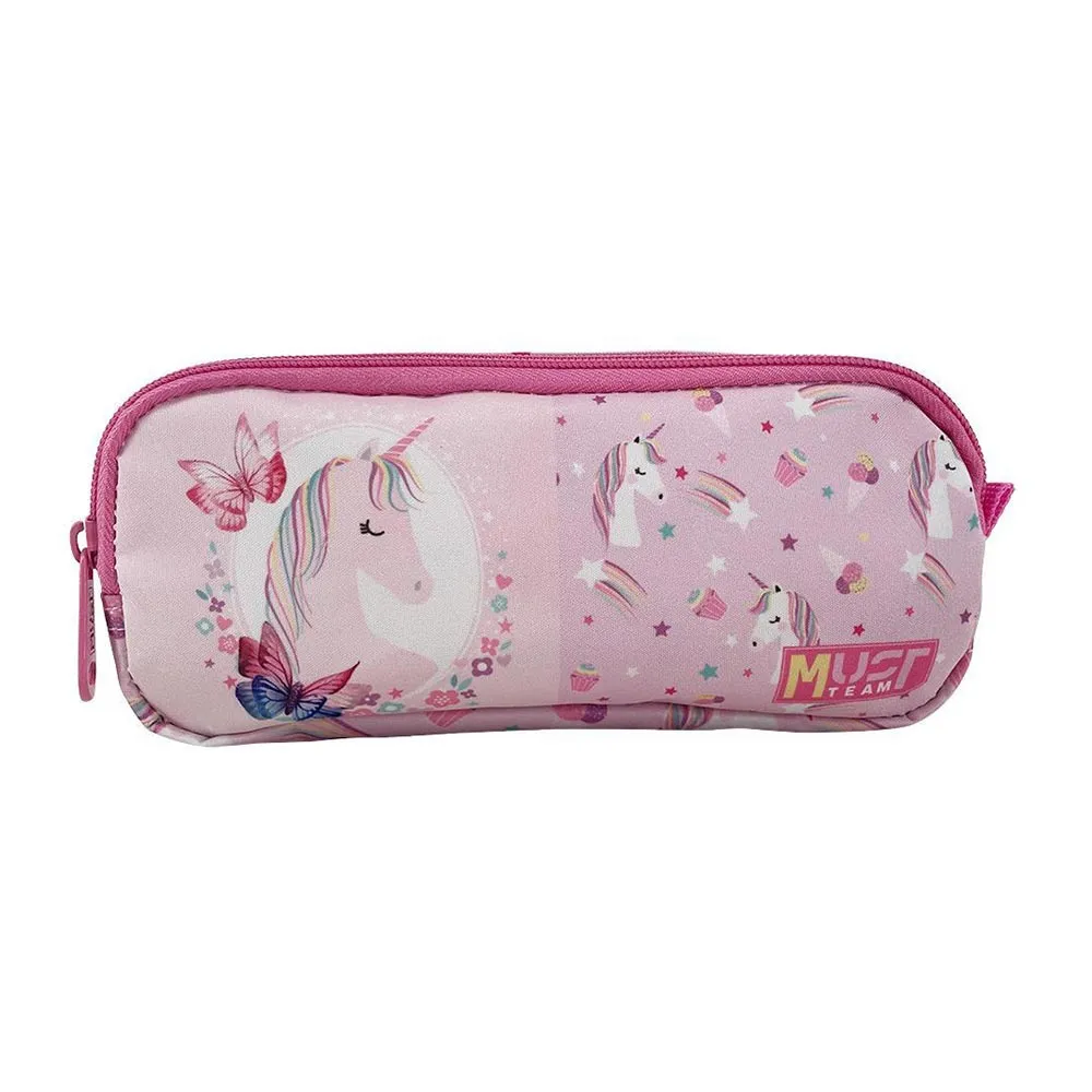TROUSSE MUST Pink Unicorn double compartiment