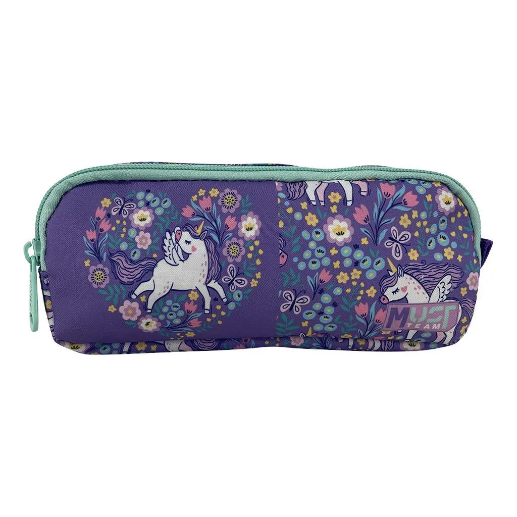 TROUSSE MUST purple unicorn  double compartiment