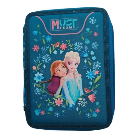 Trousse Plumier must Frozen Flowers 28 PCS