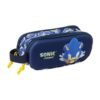 Trousse SAFTA 3D SONIC "CITY" double compartiments
