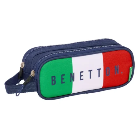 Trousse SAFTA BENETTON "FLAG"  Double compartiments