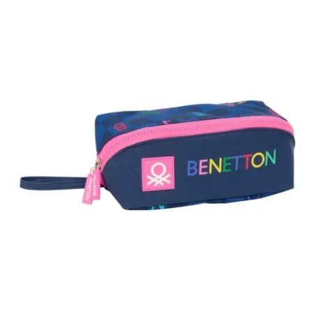 Trousse SAFTA Benetton "Damero"  double compartiments