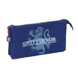 Trousse SAFTA HARRY POTTER "CAPITAIN" tripple compartiment
