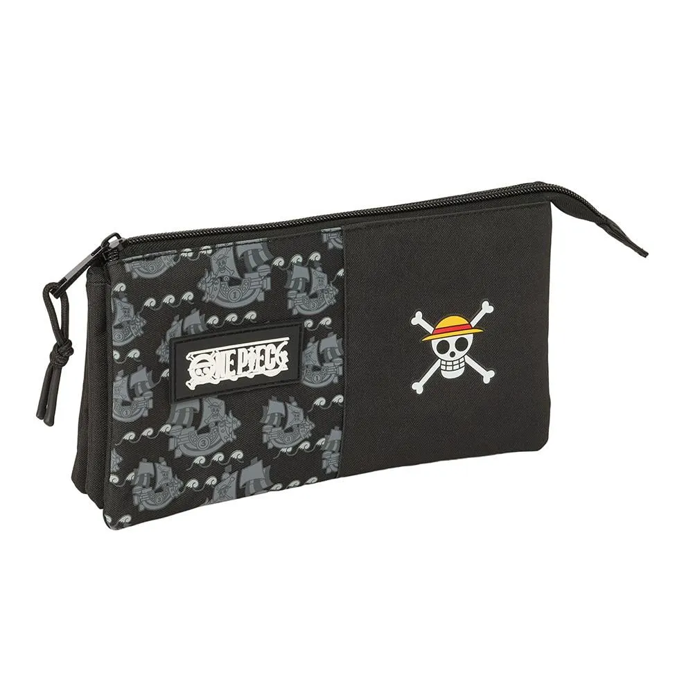 Trousse SAFTA ONE PIECE "PIRATES" tripple compartiments