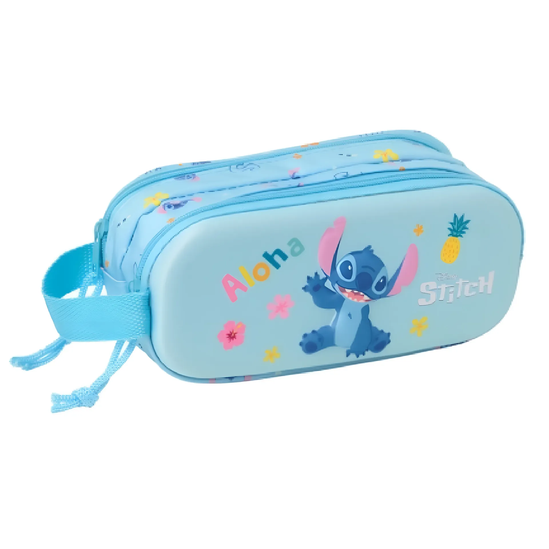 Trousse SAFTA STITCH 3D Aloha double compartiments