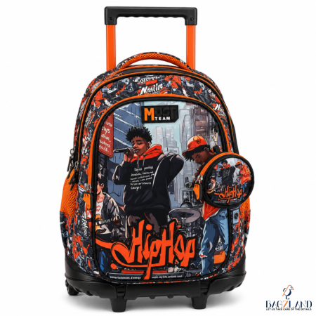 Cartable a roulettes MUST HHIPOP HOP  44 cm