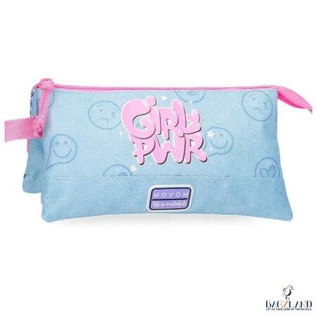Trousse MOVOM  Power Girl tripple compartiments