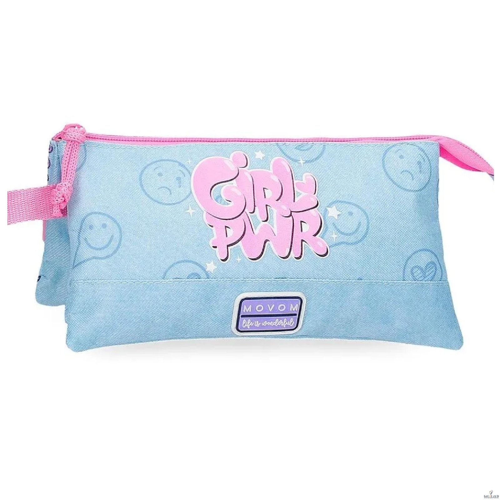Trousse MOVOM Power Girl tripple compartiments