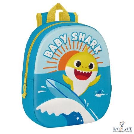 Sac à dos creche 3D BABY SHARK 33 cm