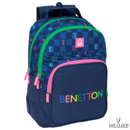 Sac a Dos SAFTA Benetton "Damero" 42 cm