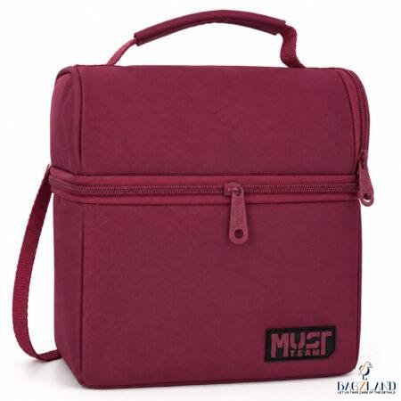 Sac à repas MUST essential Bordeaux isothermique