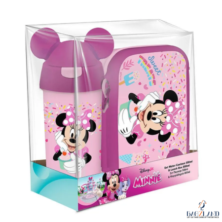 Set de gourde et lunchbox Must Minnie party