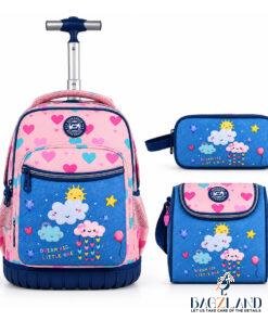 Cartable a roulettes SUPERPACK DREAM BIG LIL ONE 3pcs