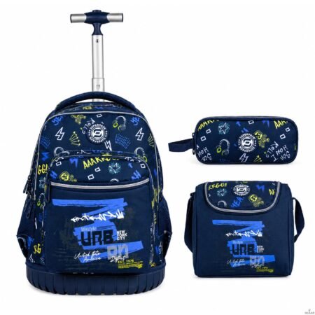 Cartable a roulettes SUPERPACK URBAN 3pcs