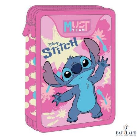Trousse Plumier must Stitch PINK 28 PCS
