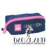 Trousse SAFTA Benetton "Damero" double compartiments