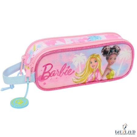 Trousse SAFTA BARBIE "PAINTERLY" double compartiment