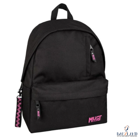 Sac a dos Must Monochrome Classic Black with pink  42cm