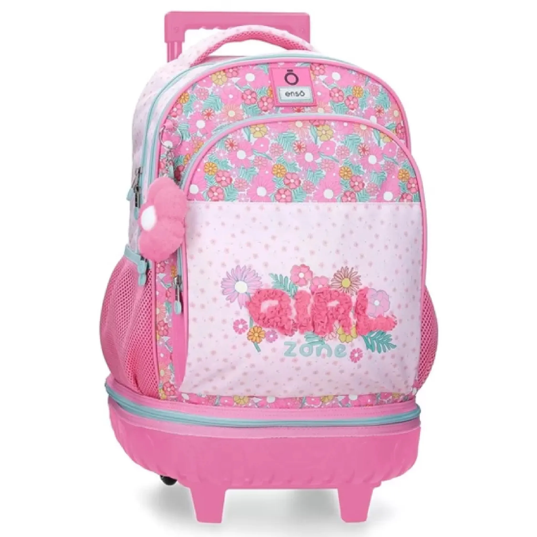 Cartable a roulettes amovibles ENSO Girl Zone 44 cm – Image 2