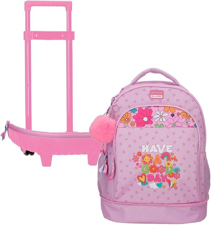 Cartable a roulettes amovibles Movom Good Day 45 cm – Image 4
