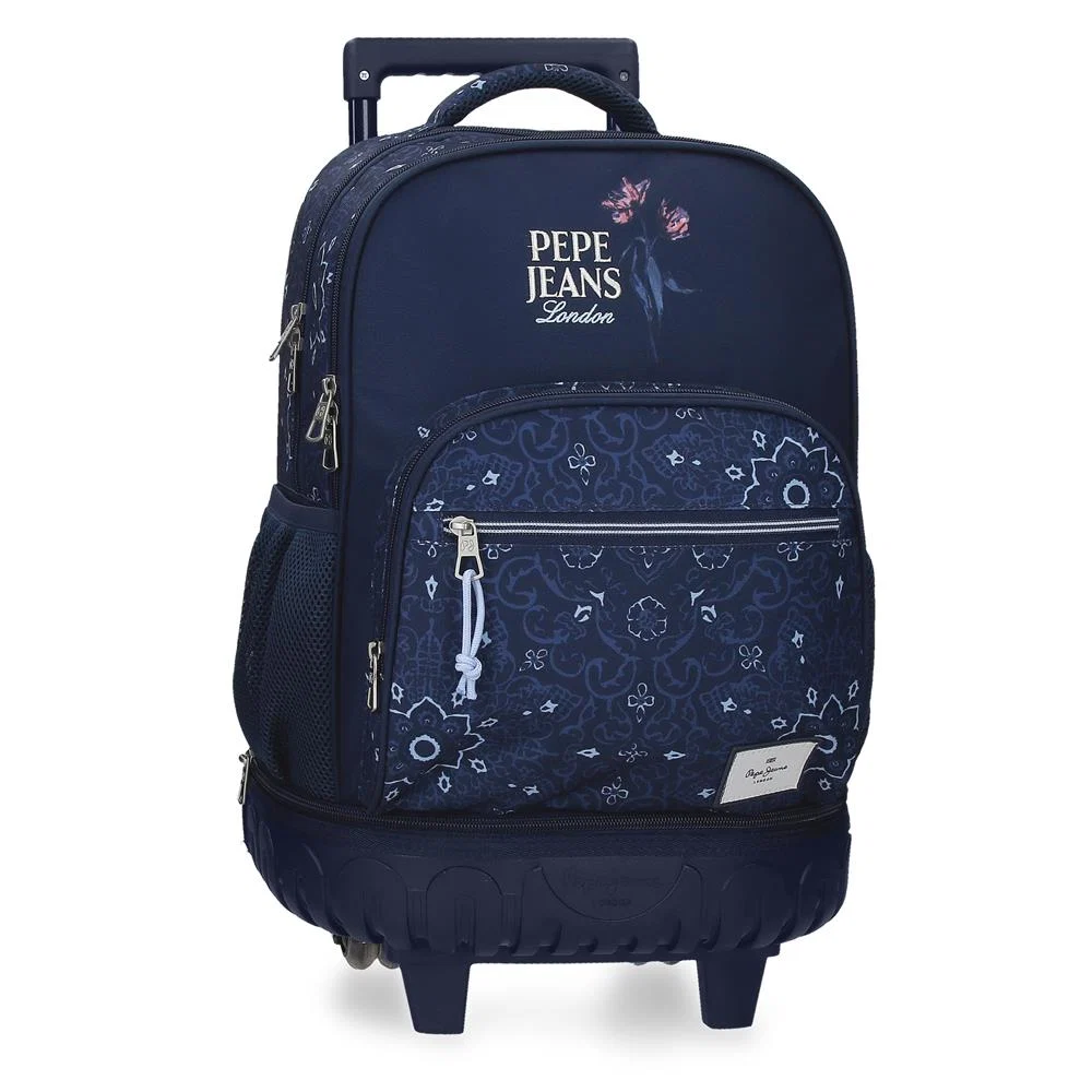 Cartable a roulettes amovibles Pepe Jeans Lenay 44 cm