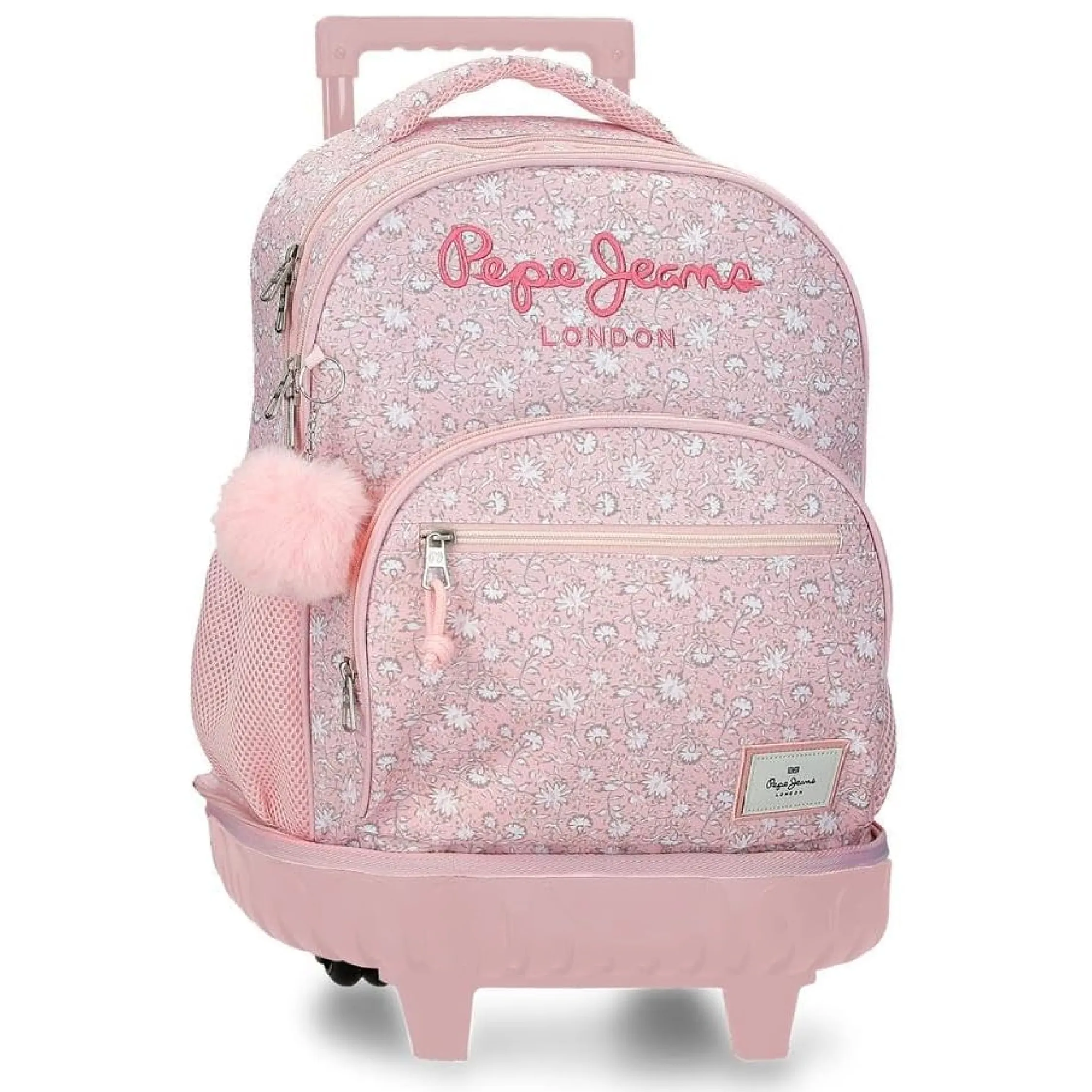 Cartable a roulettes amovibles Pepe Jeans Mia 44 cm – Image 2