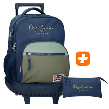 PACK 2 RLT pieces epe Jeans amovible Arwyn marino 43 cm