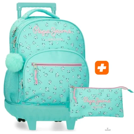 PACK 2 pieces RLT Pepe Jeans Nora turquoise 43 cm