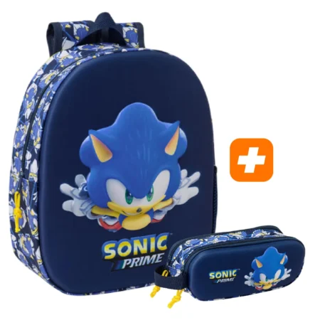 PACK 2 pieces SAD 3D SONIC "CITY" 33 cm