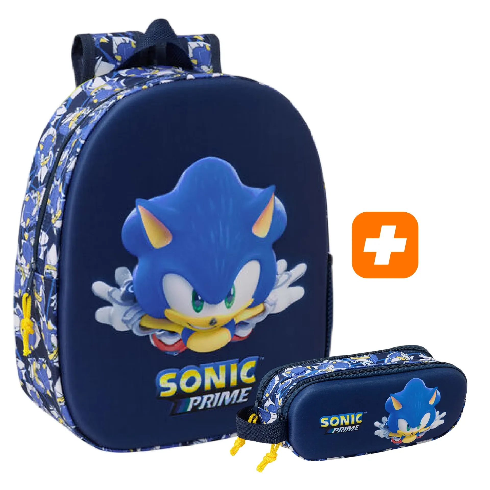 PACK 2 pieces SAD 3D SONIC "CITY" 33 cm