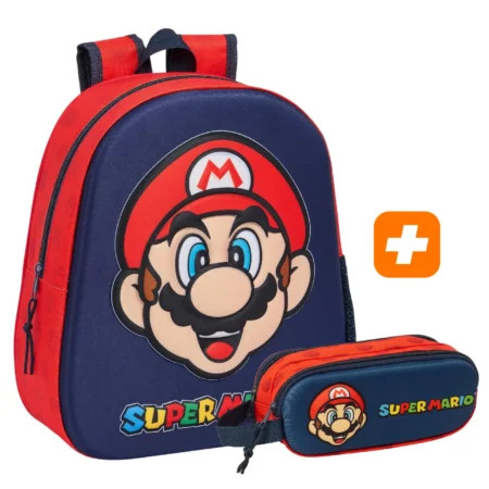 PACK 2 pieces SAD 3D SUPER MARIO 33 cm