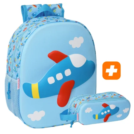 PACK 2 pieces SAD Avion 3D 33 cm
