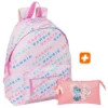PACK 2 pieces SAD SAFTA BARBIE "LOGOMANIA" 42 cm