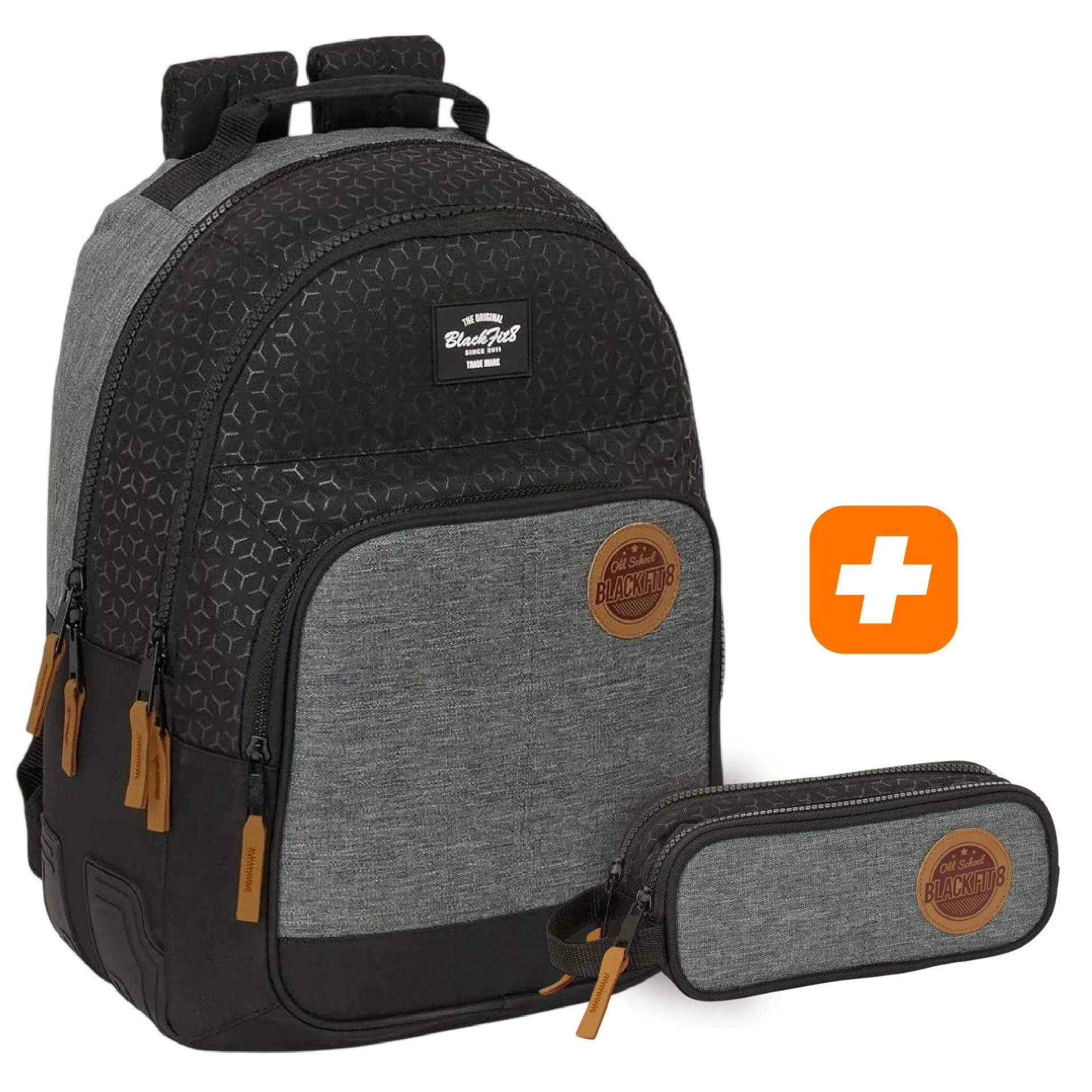 PACK 2 pieces SAD SAFTA BLACKFIT8 old school 42 cm