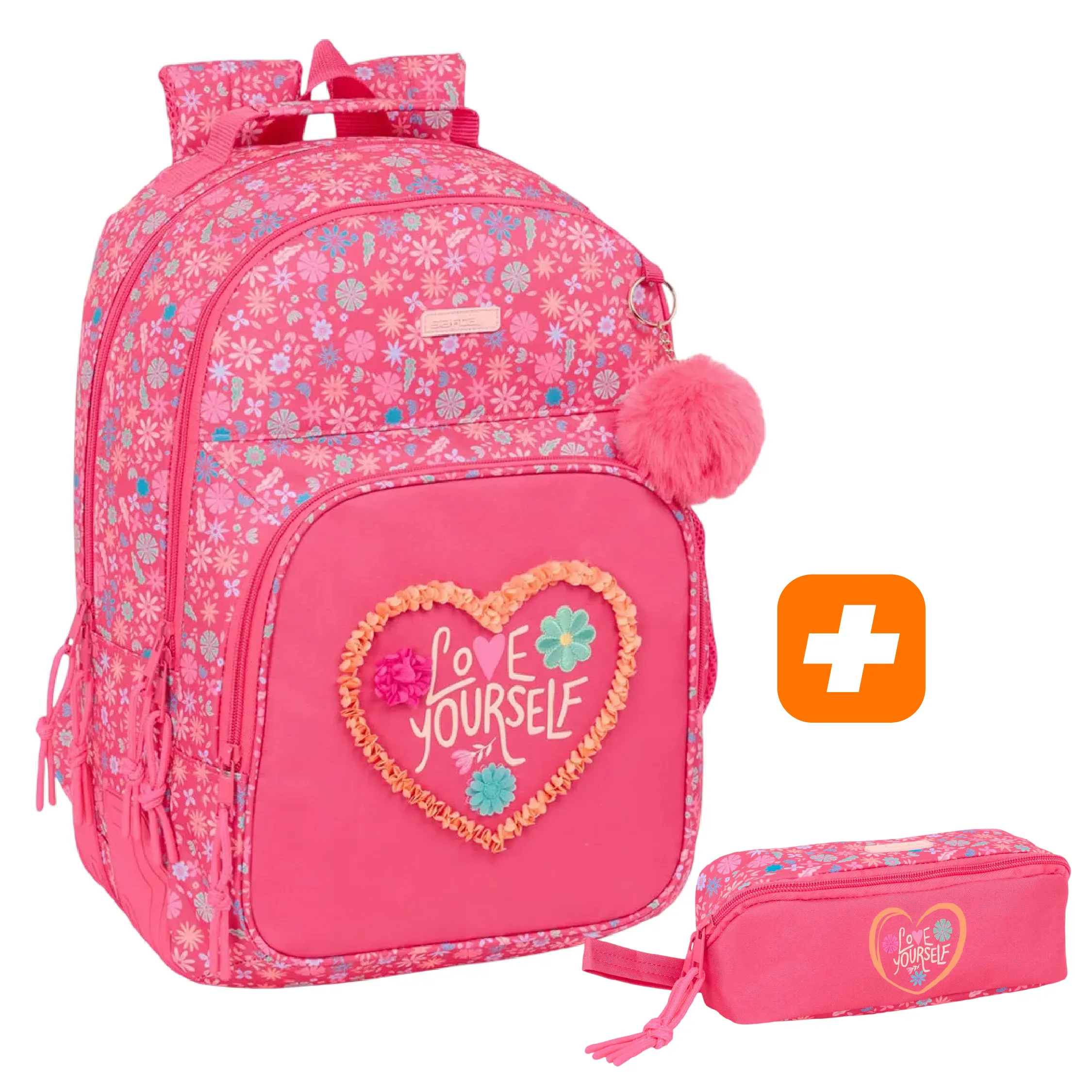 PACK 2 pieces SAD SAFTA LOVE YOURSELF 46 cm – Image 2