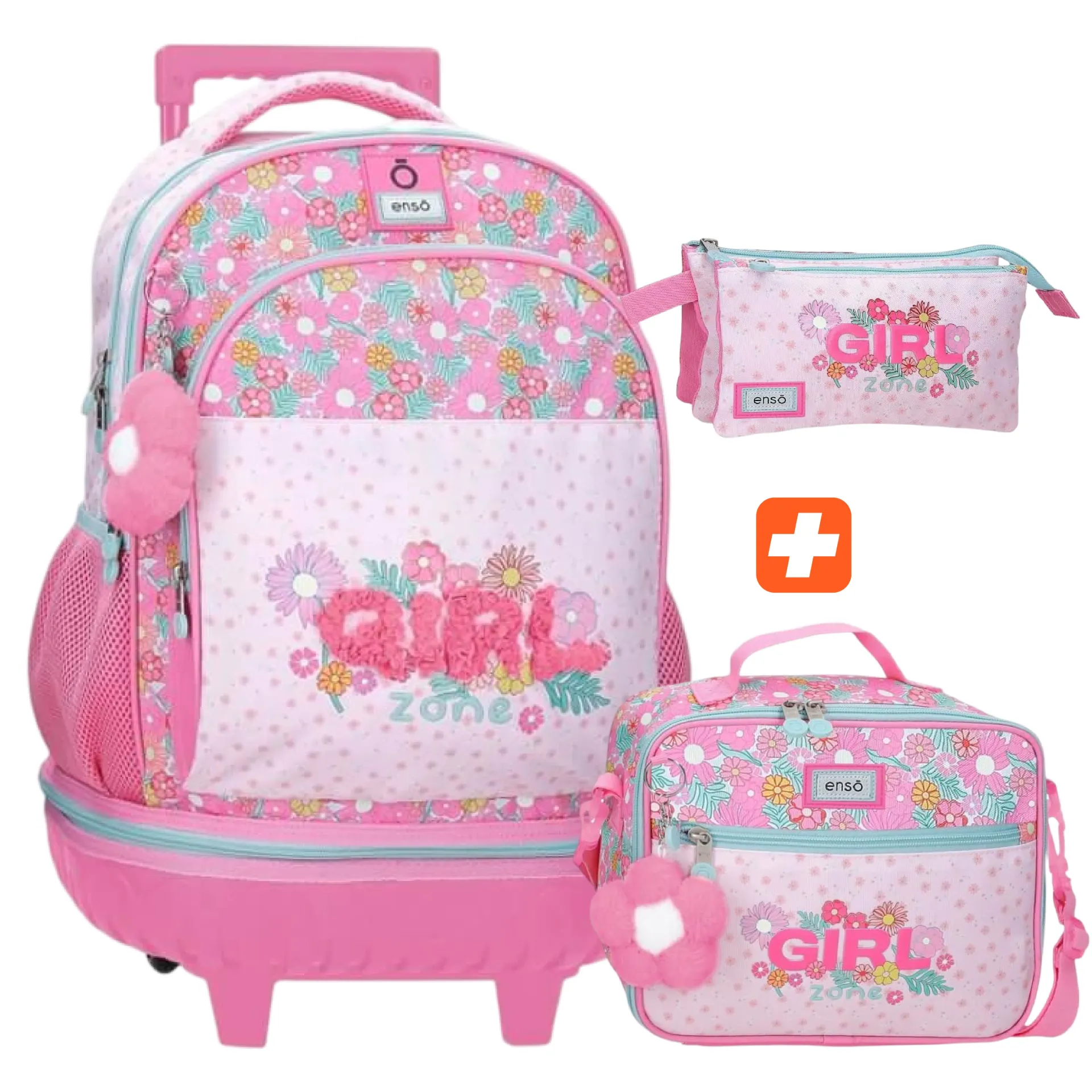 PACK 3 RLT pieces ENSO Girl Zone 44 cm