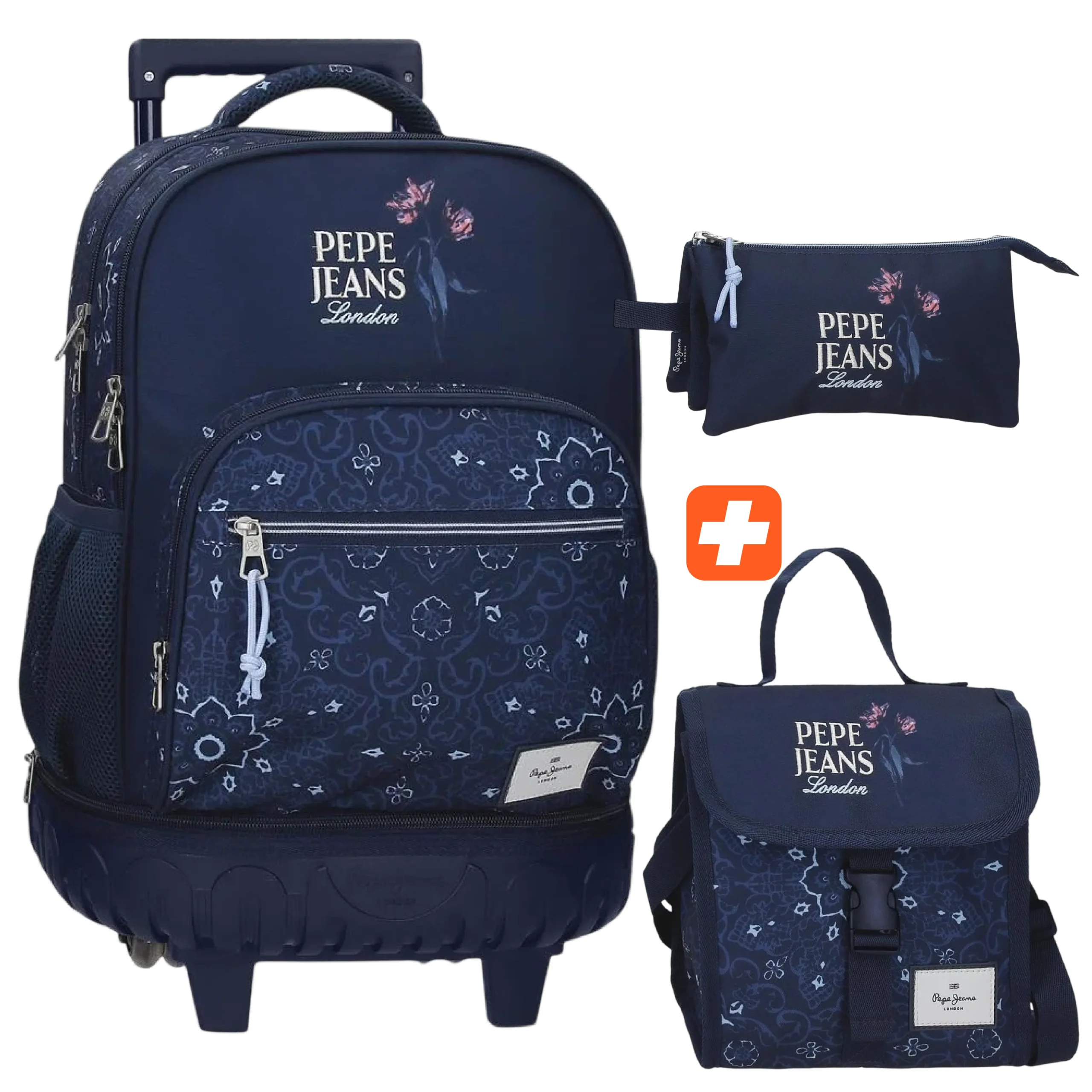 PACK 3 RLT pieces amovibles Pepe Jeans Lenay 44 cm – Image 2