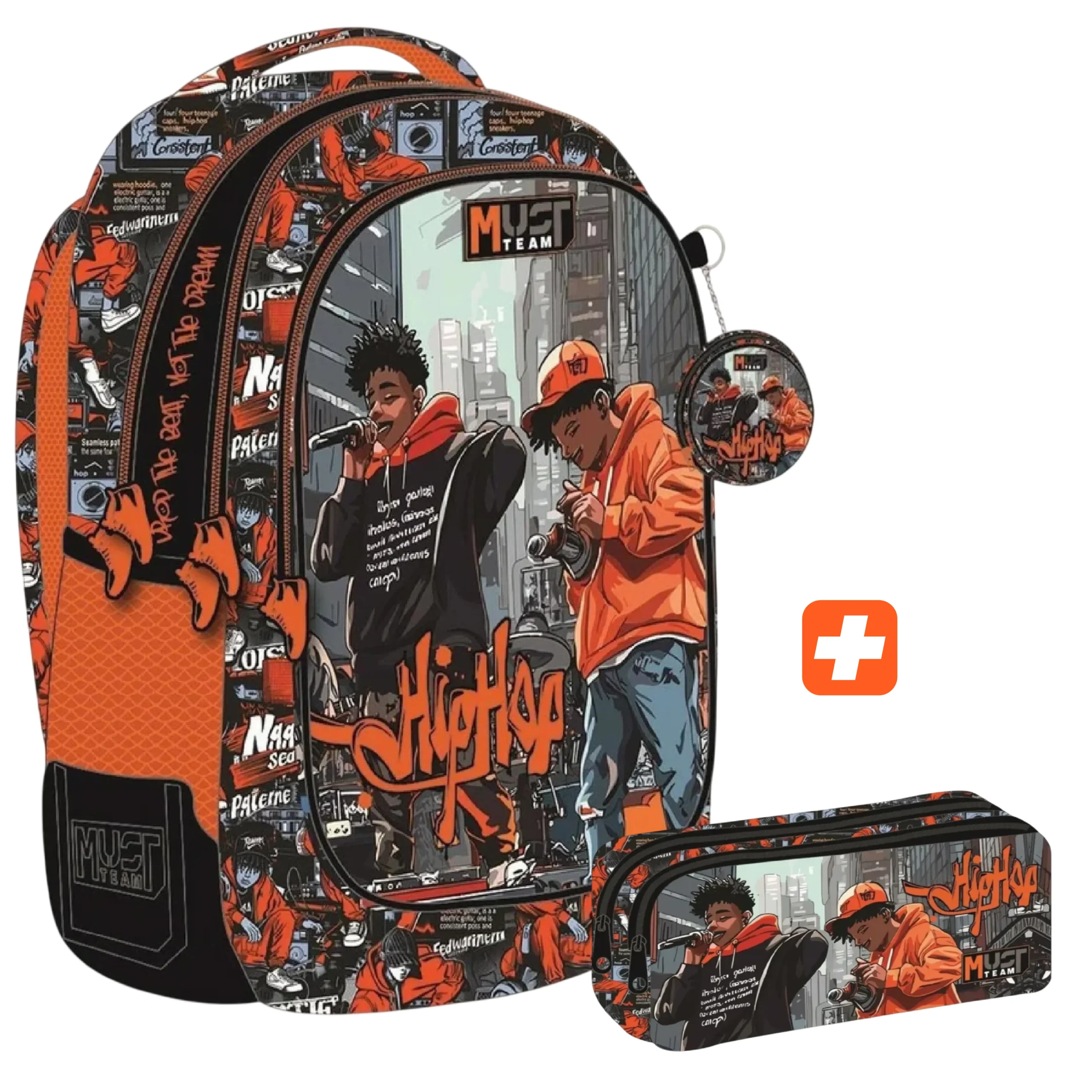 PACK SAD 2 pieces Hip Hop 43 cm – Image 2