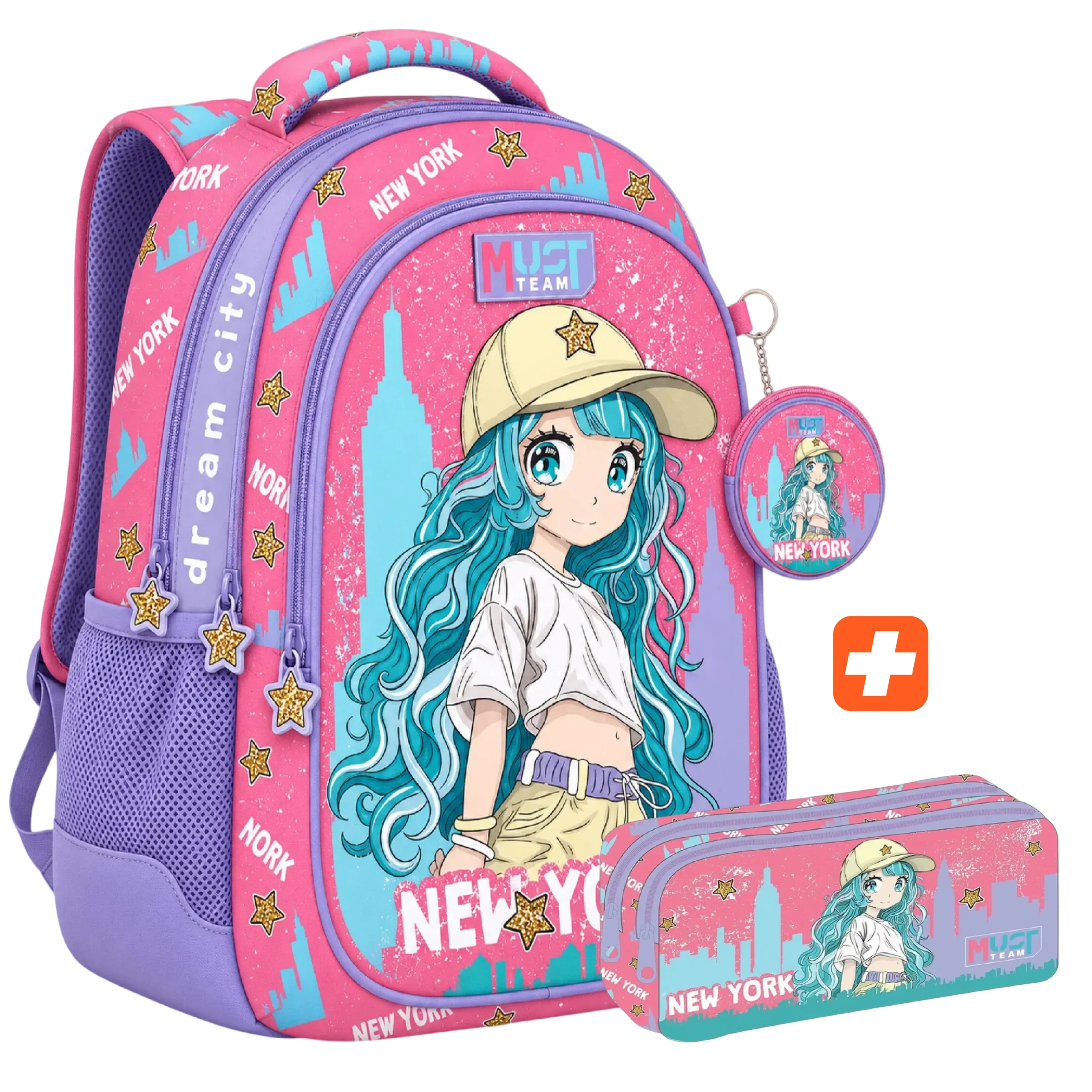 PACK SAD 2 pieces New York 43 cm – Image 2