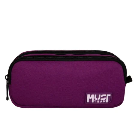 Trousse Must Monochrome violet with Lila  double compartiments